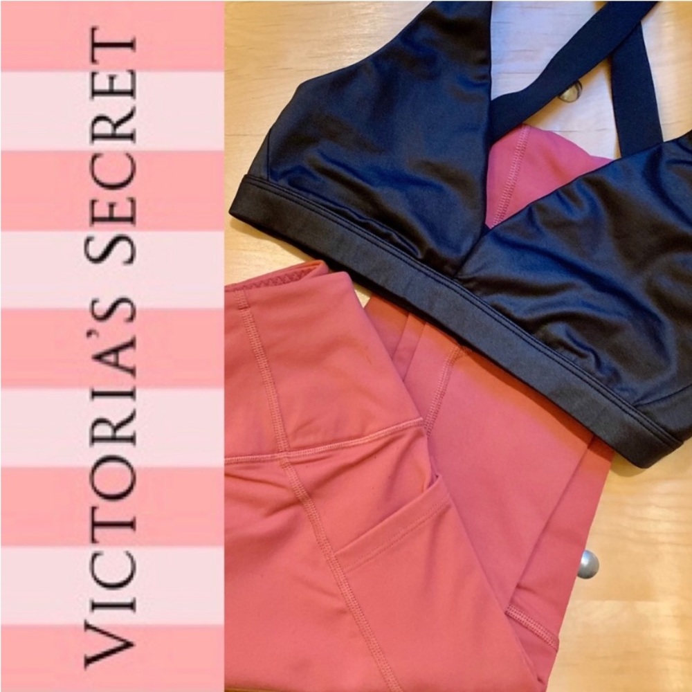 Sale‼️Victoria Secret Sports Leggings&Bra Set Size S
